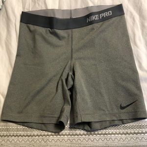 Nike pro spandex shorts
